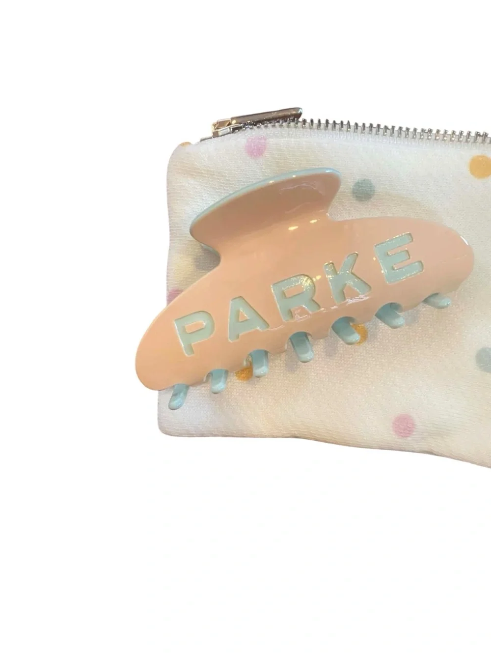 Parke Hair Claw Cupcake PEACH/MINT GREEN RARE
